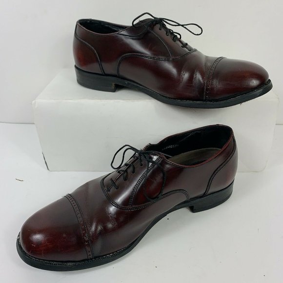 Florsheim Lexington Burgundy Oxfords Men Sz 11 3E main image 6